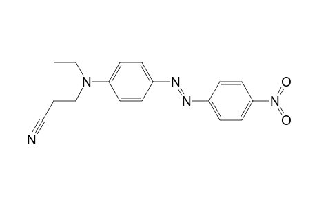 3-{N-ethyl-p-[(p-nitrophenyl)azo]anilino}propionitrile