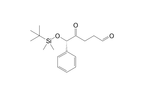 (S)-5-(tert-butyldimethylsilyloxy)-4-oxo-5-phenylpentanal