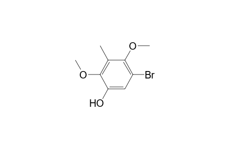 5-Bromo-2,4-dimethoxy-3-methylphenol