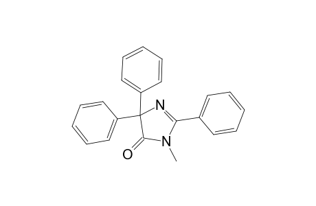 3-Methyl-2,5,5-triphenyl-3,5-dihydro-4H-imidazol-4-one