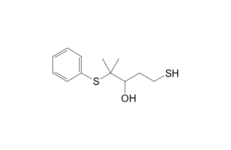 3-HYDROXY-4-METHYL-4-PHENYLSULFANYL-1-SULFANYLPENTANE