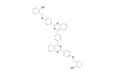 4,4'-(1,4-Phenylene)bis{2-[4-(salicylideneamino)phenyl]quinazoline}