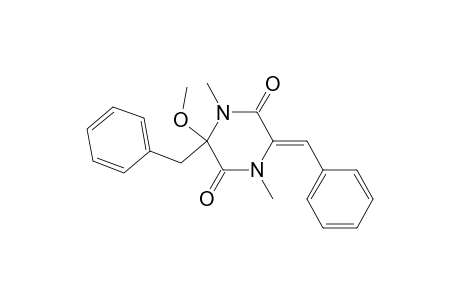 2,5-Piperazinedione, 3-methoxy-1,4-dimethyl-3-(phenylmethyl)-6-(phenylmethylene)-, (Z)-(.+-.)-