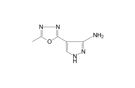 2-(3-AMINOPYRAZOL-4-YL)-5-METHYL-1,3,4-OXADIAZOLE