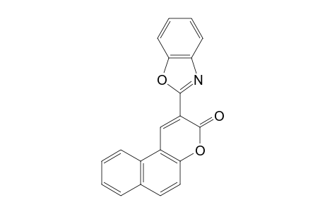 2-(2-benzoxazolyl)-3H-naphtho[2,1-b]pyran-3-one