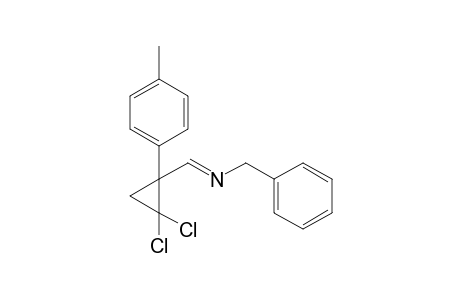 3-(N-Benzyliminomethyl)-3-p-tolyl-2,2-dichlorocyclopropane