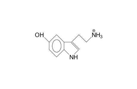 5-Hydroxy-tryptammonium cation