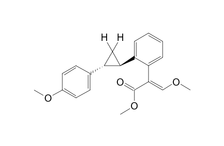 (E)-3-methoxy-2-[2-[(1R,2R)-2-(4-methoxyphenyl)cyclopropyl]phenyl]-2-propenoic acid methyl ester