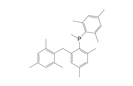 [2,4-DIMETHYL-6-(2,4,6-TRIMETHYLBENZYL)-PHENYL]-METHYL-(2,4,6-TRIMETHYLPHENYL)-PHOSPHANE