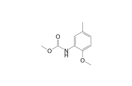 2-Methoxy-5-methylcarbanilic acid, methyl ester