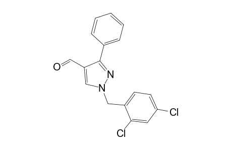 1-(2,4-Dichloro-benzyl)-3-phenyl-1H-pyrazole-4-carbaldehyde