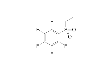 pentafluorobenzene elthylsulfone