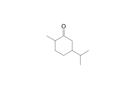 Cyclohexanone, 2-methyl-5-(1-methylethyl)-, trans-