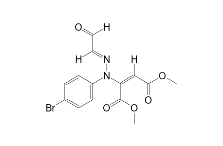 (E)-glyoxal, (E)-mono[(p-bromophenyl(1,2-dicarboxyvinyl)hydrazone], dimethyl ester