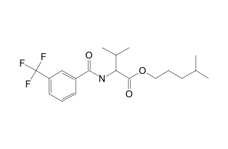 L-Valine, N-(3-trifluoromethylbenzoyl)-, isohexyl ester