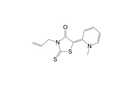 3-Allyl-5-[1-methyl-2(1H)-pyridinylidene]rhodanine