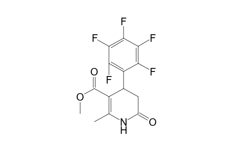 5-METHOXYCARBONYL-6-METHYL-4-(PENTAFLUOROPHENYL)-3,4-DIHYDRO-2-(1H)-PYRIDONE