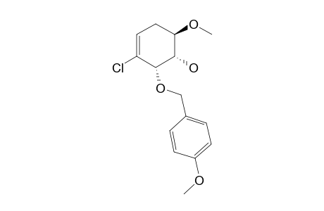 (1S,2S,6R)-3-chloro-6-methoxy-2-((4-methoxybenzyl)oxy)cyclohex-3-enol