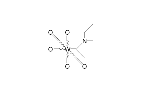(E)-Pentacarbonyl(ethylmethylamino-methylcarbene)tungsten(0)