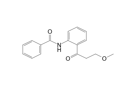Benzamide, N-[2'-(3-methoxy-1-propanoyl)phenyl]-