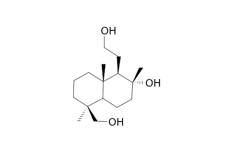 13,14,15,16-Tetranorlabdan-8.alpha,12,19-triol