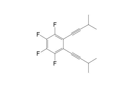 1,2,3,4-Tetrafluoro-5,6-bis(3-methylbut-1-ynyl)benzene