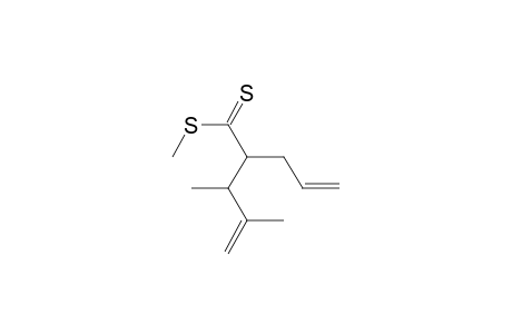 Methyl 3,4-dimethyl-2-(prop-2-enyl)-4-pentenedithioate