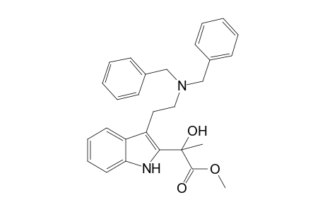 2-[3-[2-(bis(benzyl)amino)ethyl]-1H-indol-2-yl]-2-hydroxy-propionic acid methyl ester