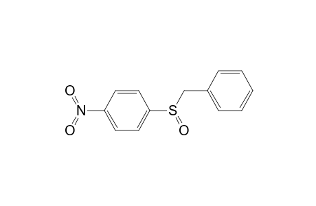 1-Nitro-4-(phenylmethyl)sulfinyl-benzene