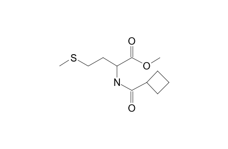 L-Methionine, N-cyclobutylcarbonyl-, methyl ester