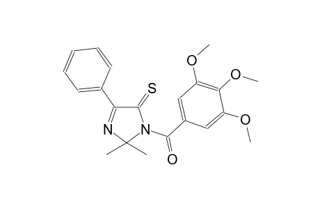 2,2-dimethyl-5-phenyl-3-(3,4,5-trimethoxybenzoyl)-2,3-dihydro-4H-imidazole-4-thione