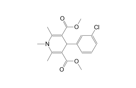 dimethyl 4-(3-chlorophenyl)-1,2,6-trimethyl-1,4-dihydro-3,5-pyridinedicarboxylate
