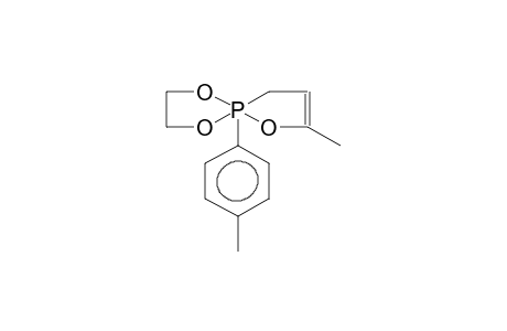 2-PARA-METHYLPHENYL-2,2-ETHYLENEDIOXY-5-METHYL-1,2-OXAPHOSPHOL-4-ENE