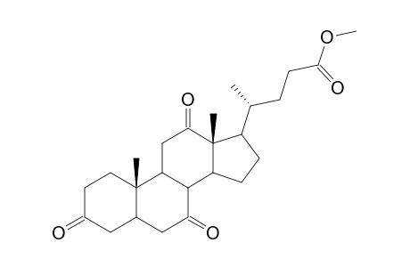 Methyldehydrocholate