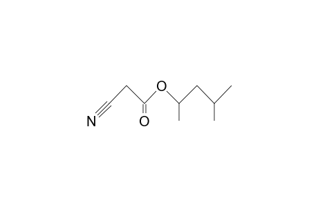 4-methyl-2-pentanol, cyanoacetate