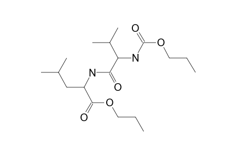 val-leu, N-(N-Propyloxycarbonyl)-, N-propyl ester (isomer 2)