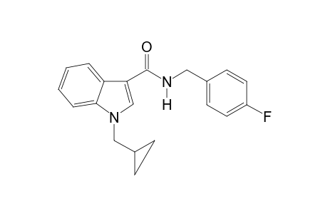 1-Cyclopropylmethyl-N-(4-fluorobenzyl)-1H-indole-3-carboxamide