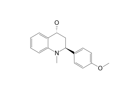 (2S*,4R*)-2-(4-Methoxyphenyl)-1-methyl-1,2,3,4-tetrahydro-quinolin-4-ol