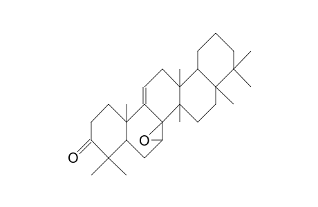 7a,8a-Epoxy-swert-9(11)-en-3-one