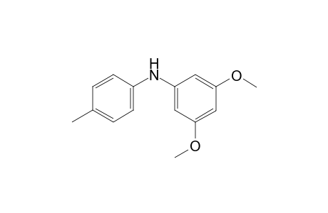 3,5-dimethoxy-N-(4-methylphenyl)aniline