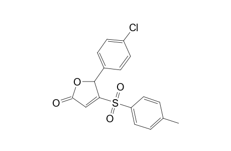 2(5H)-Furanone, 5-(4-chlorophenyl)-4-[(4-methylphenyl)sulfonyl]-