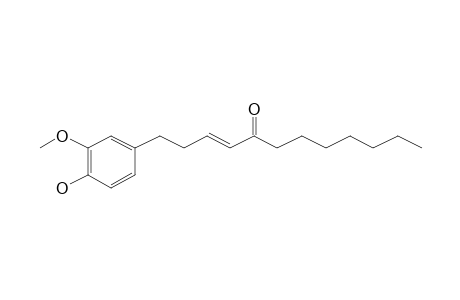 (E)-1-(4-Hydroxy-3-methoxyphenyl)dodec-3-en-5-one