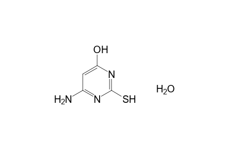 6-Amino-2-sulfanyl-4-pyrimidinol hydrate