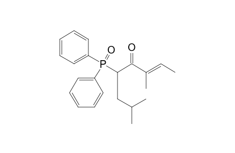 E-3,7-Dimethyl-5-diphenylphosphinoyloct-2-en-4-one