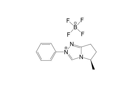 (R)-5-METHYL-2-PHENYL-6,7-DIHYDRO-5H-PYRROLO-[2,1-C]-[1,2,4]-TRIAZOL-2-IUM-TETRAFLUOROBORATE