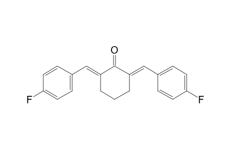 (2E,6E)-2,6-bis(4-fluorobenzylidene)cyclohexanone