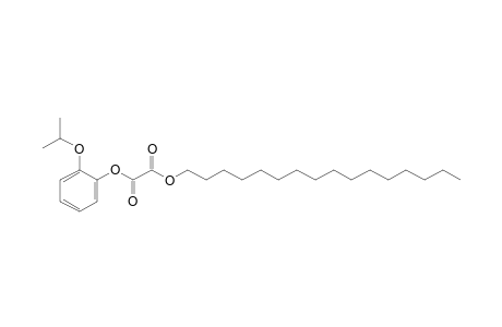 Oxalic acid, hexadecyl 2-isopropoxyphenyl ester