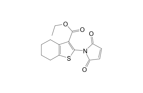 Ethyl 2-(2,5-dioxo-2,5-dihydro-1H-pyrrol-1-yl)-4,5,6,7-tetrahydro-1-benzothiophene-3-carboxylate