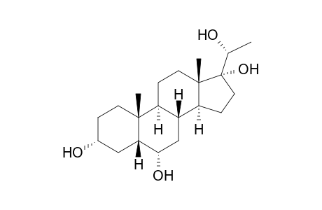 5β-pregnane-3α,6α,17,20β-tetrol