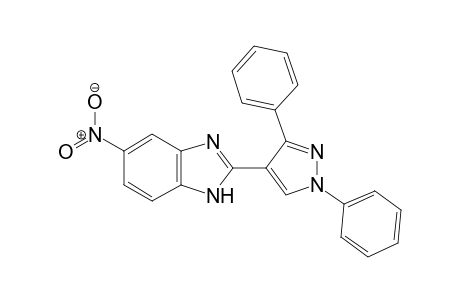2-(1,3-Diphenyl-1H-pyrazol-4-yl)-5-nitro-1H-benzimidazole